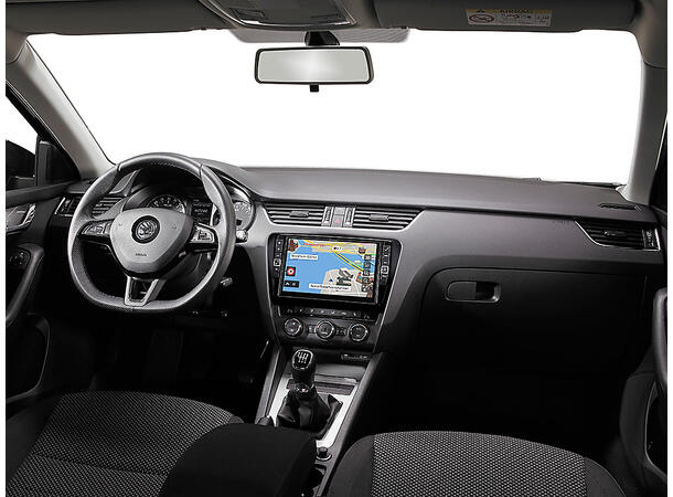 Alpine X901D-OC3 Premium Skoda Octvia 3 9" skjerm DAB+ 4x50W BT, USB, HDMI, Flac